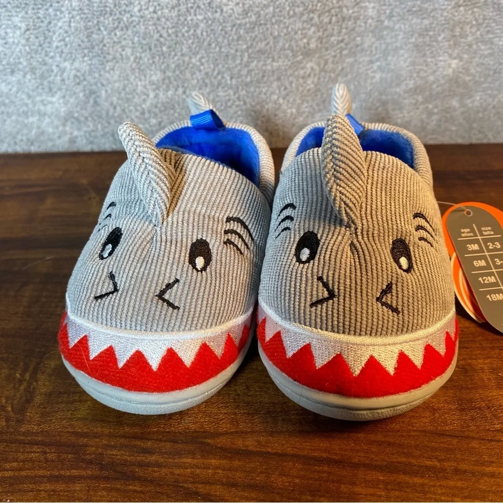 Wonder Nation Slippers Boys Size 6 Fits Up To 18 Months‎ New